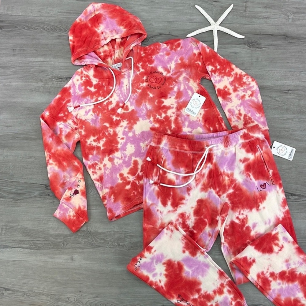 PJ SALVAGE - JOGGER HOODIE SWEATPANTS SET